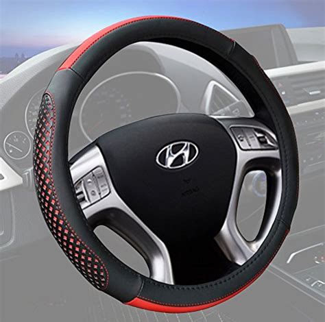 Car Steering Wheel Cover 15 Inch Microfiber Leather Universal Fashion