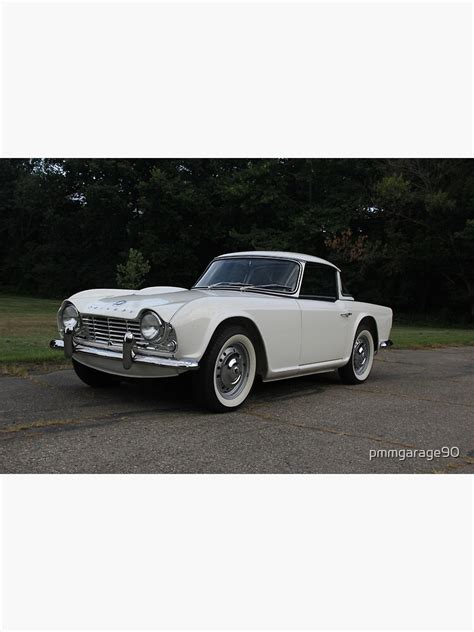 1961 Triumph Tr4 Hardtop Poster For Sale By Pmmgarage90 Redbubble