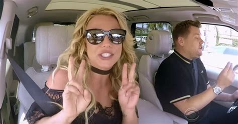 Britney Spears Mit Playback Bei Carpool Karaoke Salzburg24