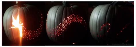 Wonderful Diy Halloween Tinkerbell Pumpkin With Template
