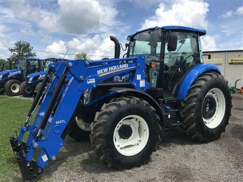 2018 New Holland T490 Loader Tractor For Sale