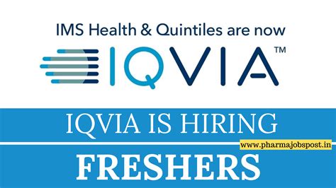 Iqvia Freshers Job Vacancy Specialist Pharmacovigilance At Bangalore