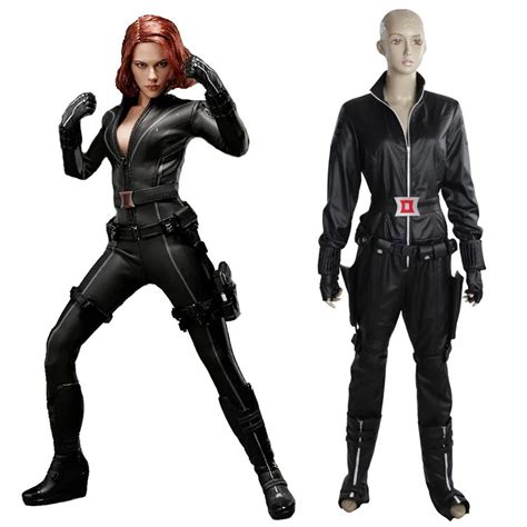 Superhero Series The Avengers Black Widow Costume Underwear Erotic Leather Sexy Suit For Women