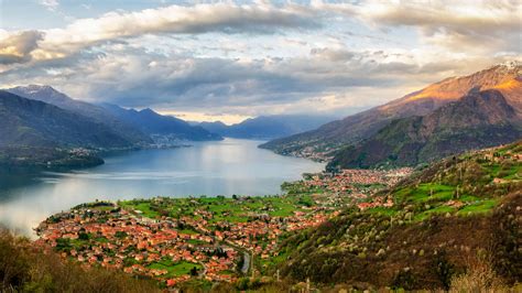 Region Lombardy Lake Como In Northern Italy Landscape Of Italy