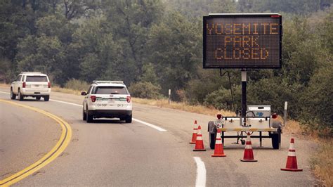 Sections Of Yosemite National Park Closed Indefinitely Due To Ferguson
