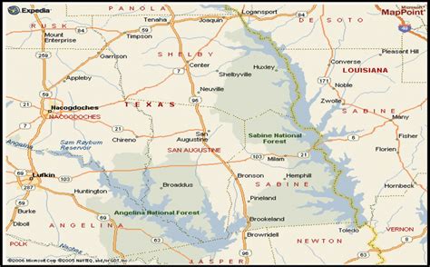 East Texas Lakes Map Wells Printable Map