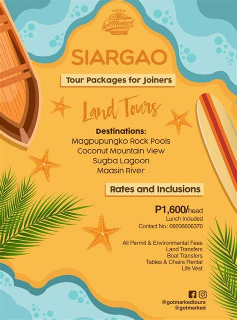 Siargao Travel Guide Siargao 4d3n Itinerary With Tours