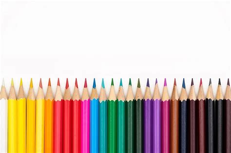 Colored Pencils Pens Crayons Colour Pencils Colorful Color School