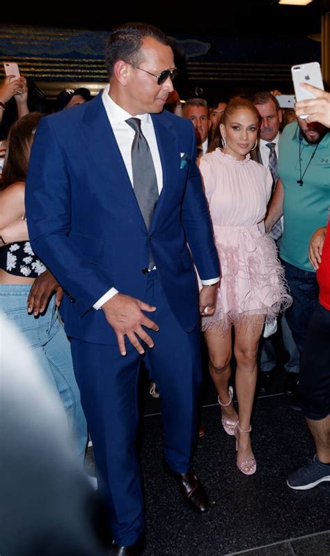 Jennifer Lopez And Alex Rodriguez In Nyc August 2018 Popsugar