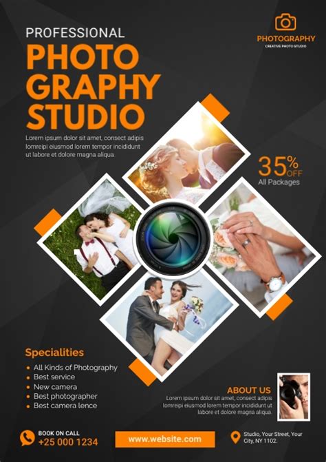 Photography Flyer Template Postermywall