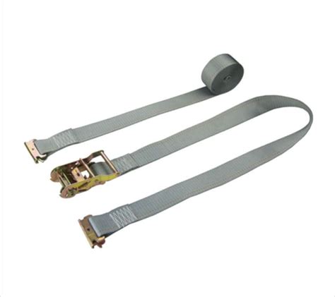 2 X 16 Gray E Track Ratchet Tie Down Straps We Fittings Baremotion