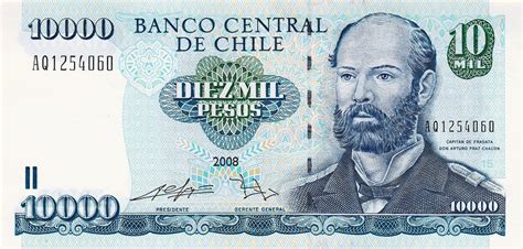 Banknote Index Chile 10000 Peso P157c
