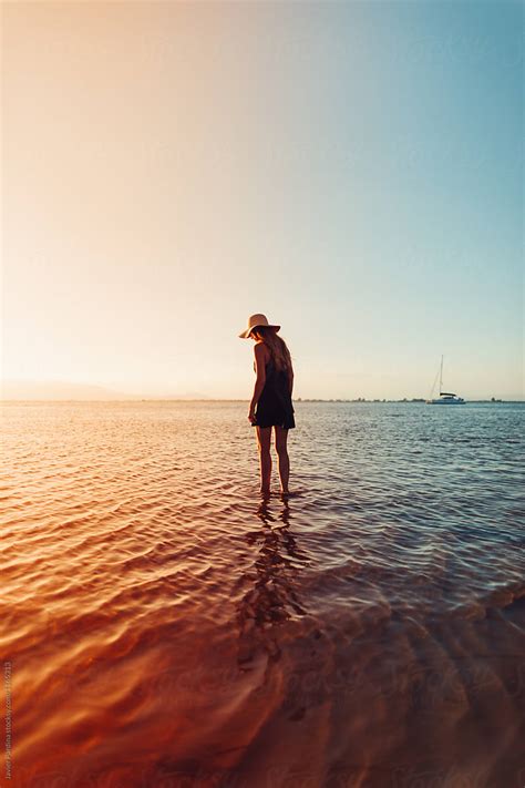 Woman On The Sea By Stocksy Contributor Javier Pardina Stocksy