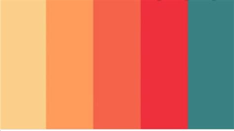 Warm Color Schemes Color Schemes Colour Palettes Warm Colour Palette