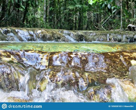 Waterfall Krabi Southern Thailand Stock Image Image Of Nature