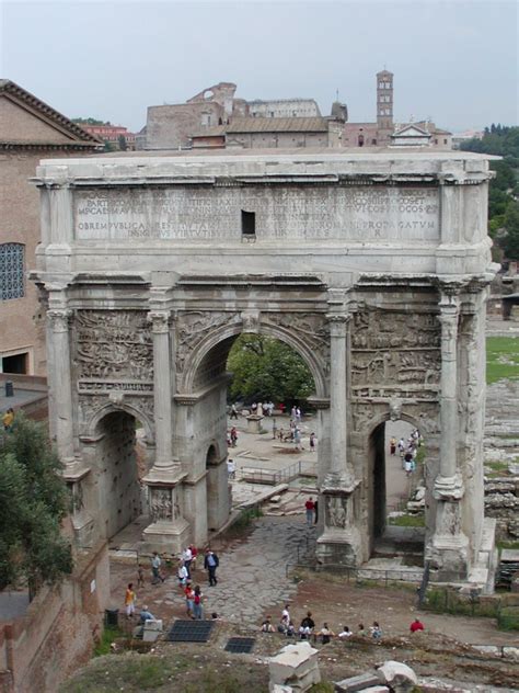 The Arch Of Septimius Severus Photo Archive