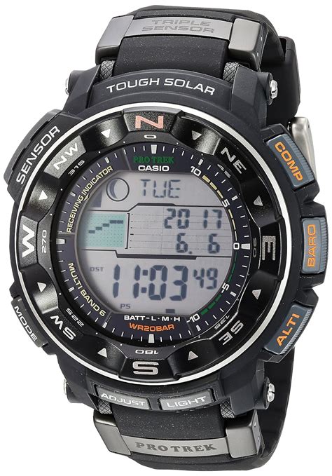 Buy Casio Mens Prw 2500r 1cr Pro Trek Tough Solar Digital Sport Watch