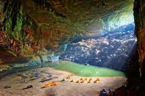 The Largest Cave In The World Named Hang Son Doong Is Located In