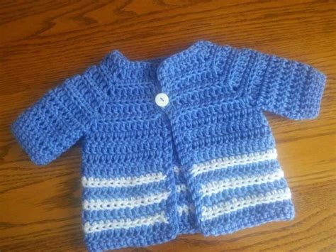 35 Amazing Crochet Baby Boy Sweater Pattern Free