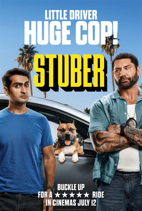 · 2 hr 2 min. New poster and clip from action comedy Stuber starring ...