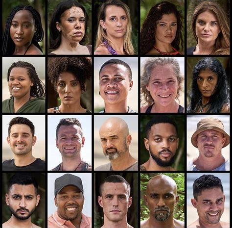 The Full Cast Of Survivor South Africa Return Of The Outcasts R Survivor