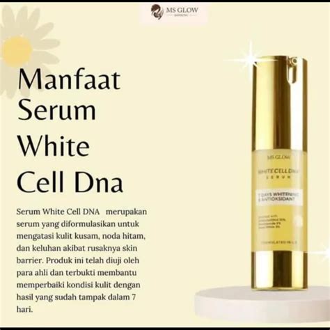 Serum White Cell Dna Ms Glow Lazada