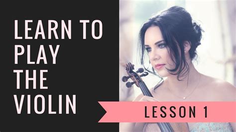 Learn The Violin Online Lesson 1 30 How To Hold The Violin And Bow Youtube