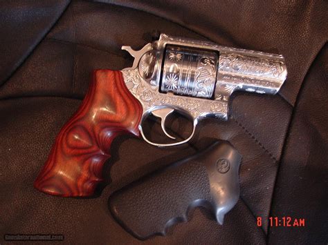 Ruger Alaskan 2 12454 Casullfully Engraved By Flannery Engraving