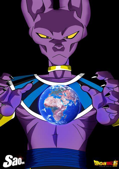 Beerus The Power Of The God Of Destruction By Saodvd On Deviantart