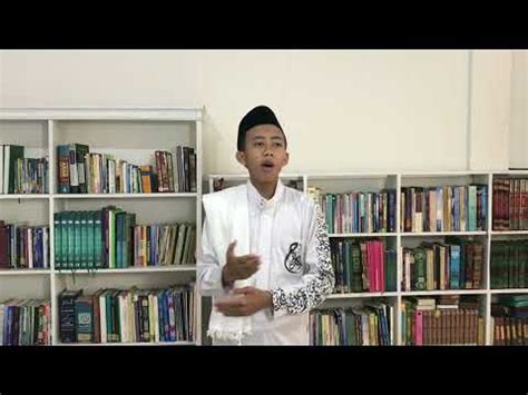 Lomba Pidato B Arab Mts Al Furqoniyah M Fikri Ansyathi Youtube