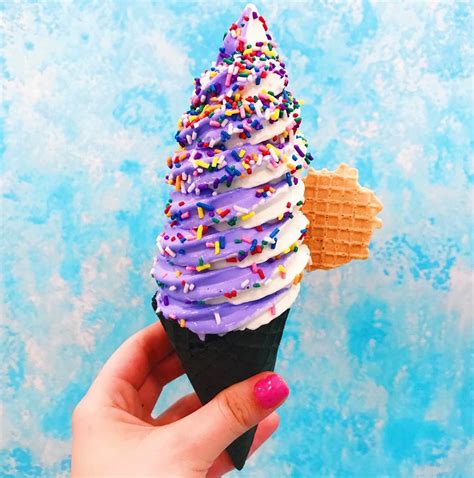 These Soft Serve Ice Cream Cones Are Magical Af