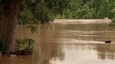 Flooded Brazos River Expected To Rise Again Before Cresting