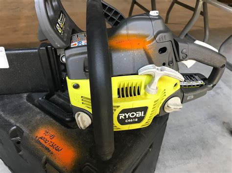 Ryobi C4618 Chainsaw With Case Able Auctions
