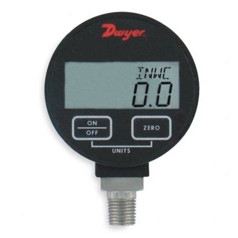 Dwyer Instruments Digital Pressure Gauge Range 100 Psi 1xfx2dpgw 08