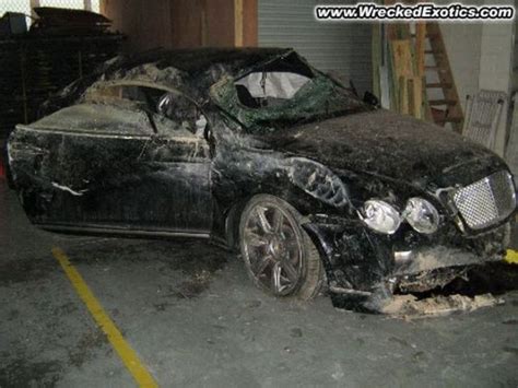 Badly Wrecked Exotic Cars 15 Pics