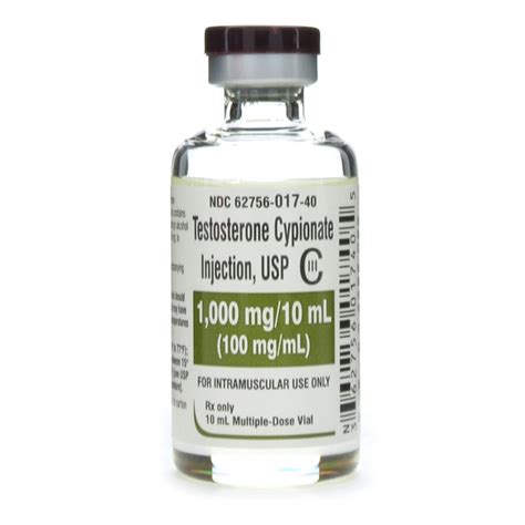 Testosterone Cypionate, [C-III] 100mg/mL, MDV, 10mL Vial | McGuff