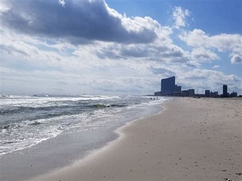 Brigantine Beach During The Day And Atlantic City At Night Best Of