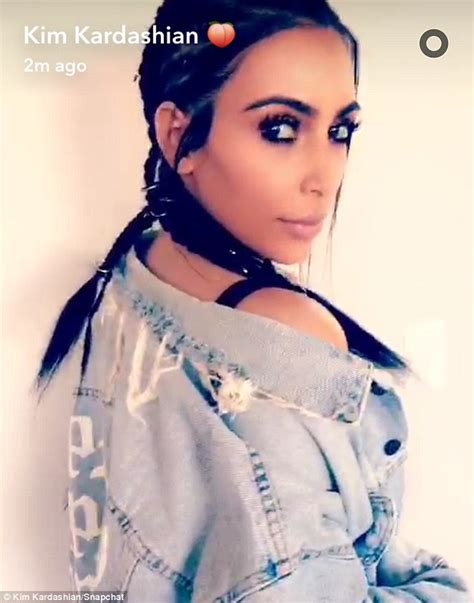 Kim Kardashian Steps Out In Racy Thigh High Lace Up Boots And Cornrows