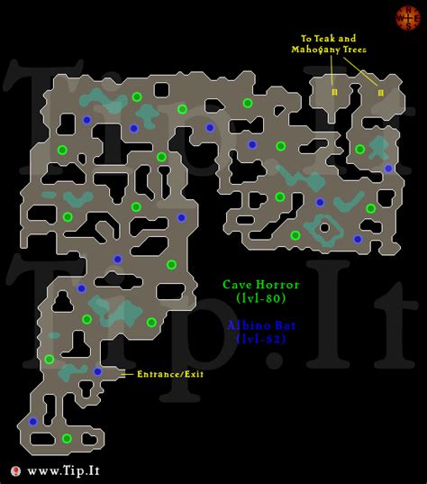 They are located in the mos le'harmless cave, which requires cabin fever to be completed. Mos Leharmless Caves - Pages :: Tip.It RuneScape Help :: The Original RuneScape Help Site!