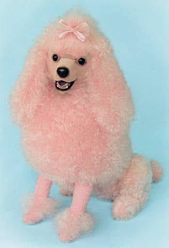 Stuffed Animal Pink Poodle Poodle Puppy Training Poodle Puppy