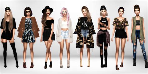 Sims4sisters — Immortalsims Tumblr Style Lookbook 1 Hat