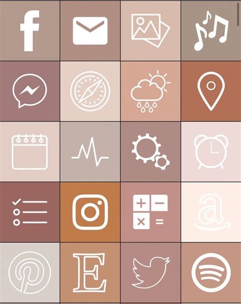 Awasome Neutral Boho App Icons 2022