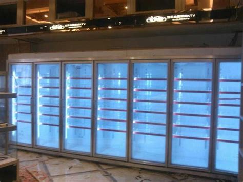 Commercial Walk In Refrigerator With Electric Heated Glass Door China