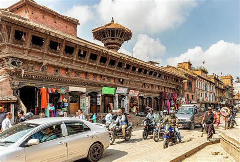 Street View At Kathmandu Durbar Square Unesco World Heritage Si