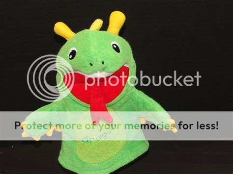 Legends And Lore Baby Einstein Bard The Green Dragon Puppet Pre Disney