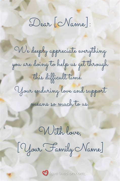 Sample thank you notes and thank you card templates. You are being redirected... | Funeral thank you cards ...