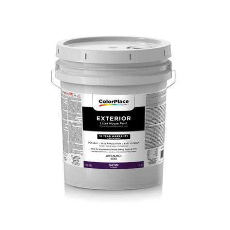Colorplace Ultra Premium Interior Paint And Primer Semi Gloss White