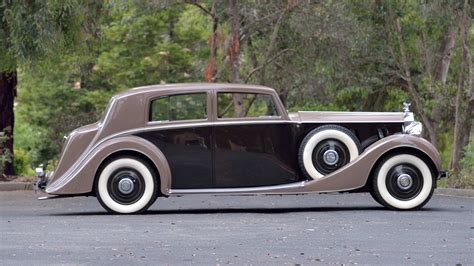 1937 Rolls Royce Phantom Iii Mulliner Sport Saloon S147 Monterey 2019