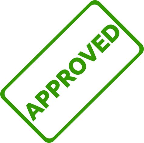 Approved Icon At Collection Of Approved Icon Free For