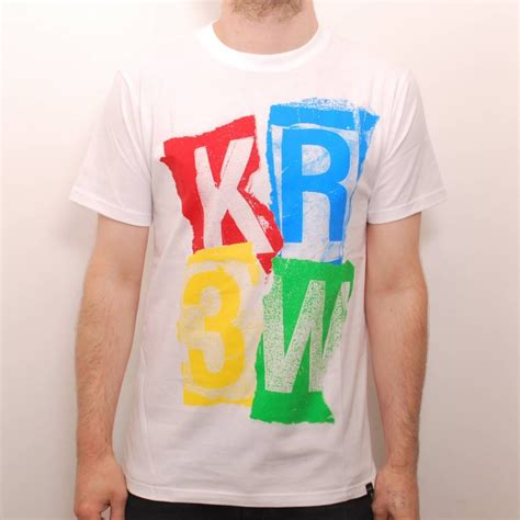 Kr3w Kr3w Ransom Regular Skate T Shirt White Kr3w From Native Skate